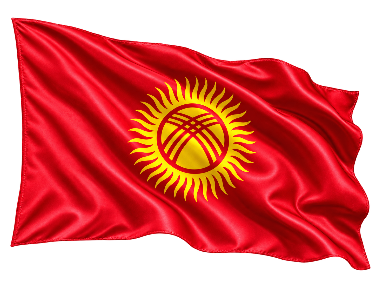 Флаг Киргизии